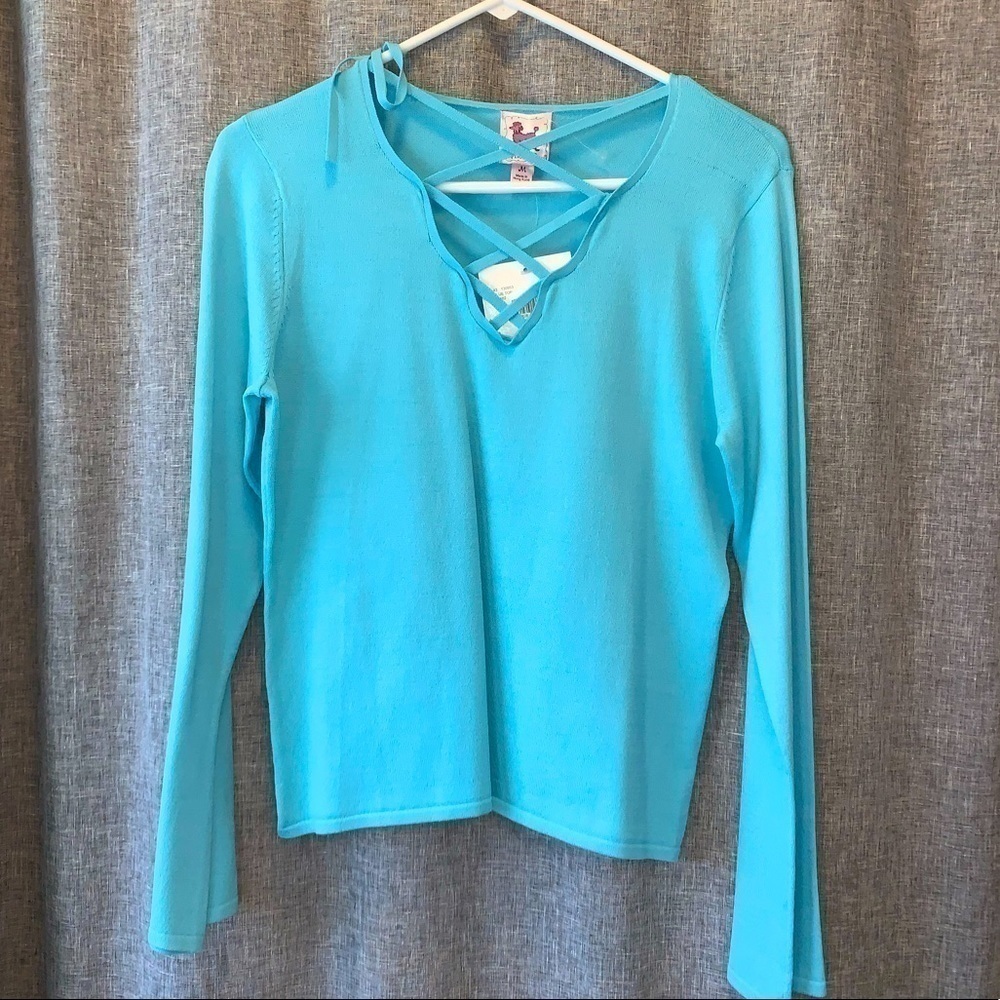 ❤️𝅺womens medium Pink Poodle sweater NWT